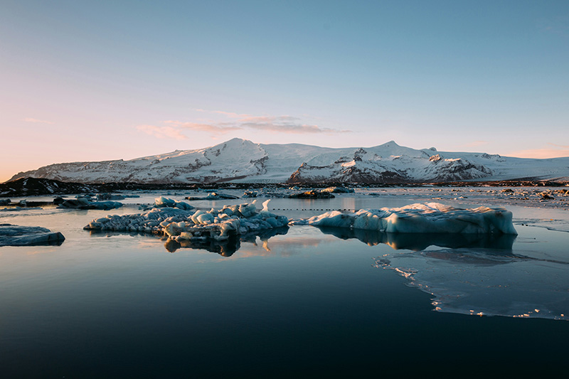 glacier landscape