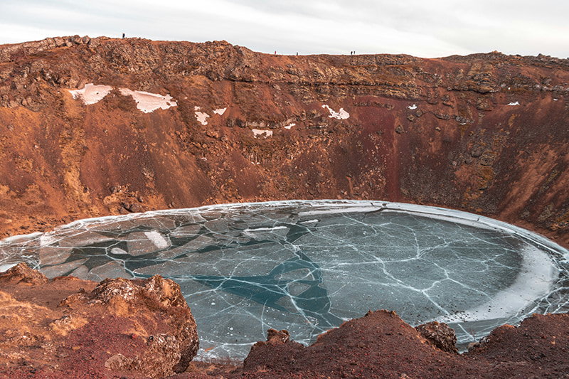 kerid crater in iceland
